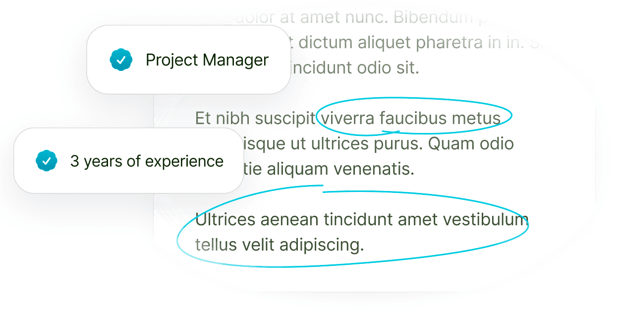Answer Screening Questions