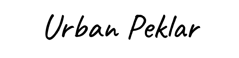 Urban Peklar Signature